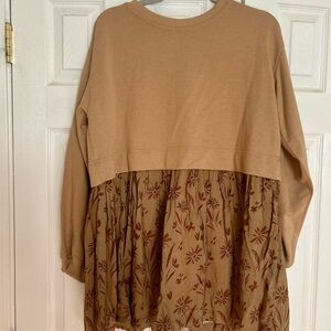 Tulabee Elaine Sweatshirt Mama Dress M